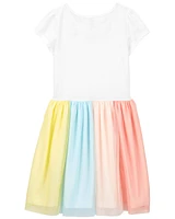 Rainbow Tutu Dress