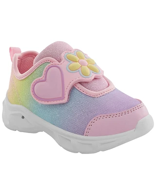 Toddler Heart Light-Up Sneakers