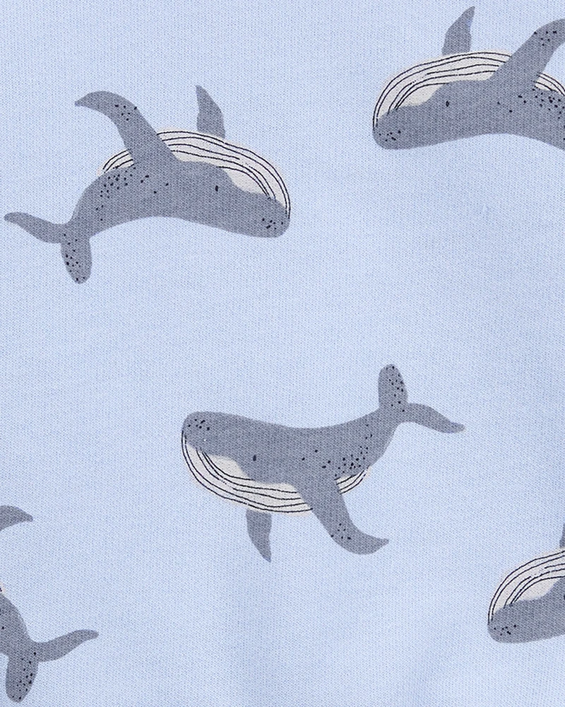 Baby Whale Pullover Sweatshirt