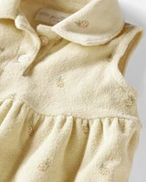 Baby Terry Dress Made With Organic Cotton