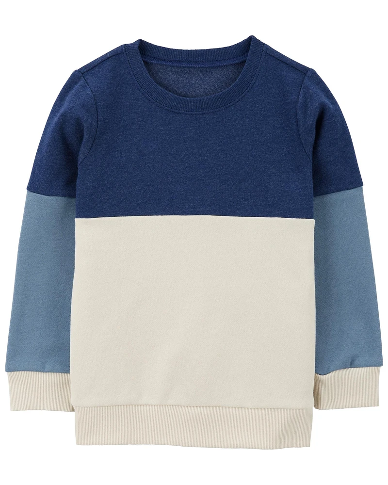 Baby Colourblock Fleece Pullover