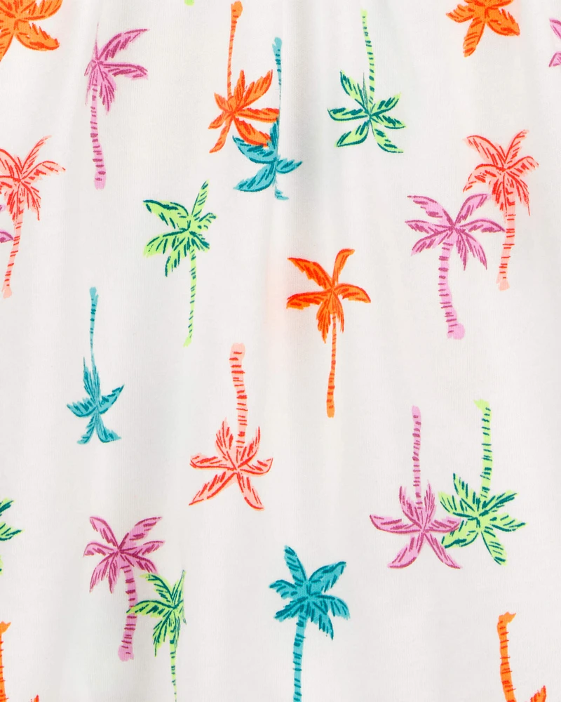Toddler Palm Tree Tank Dress