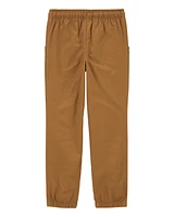 Kid Pull-On Poplin Pants