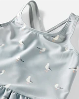 Toddler Recycled Seagull-Print Swimsuit