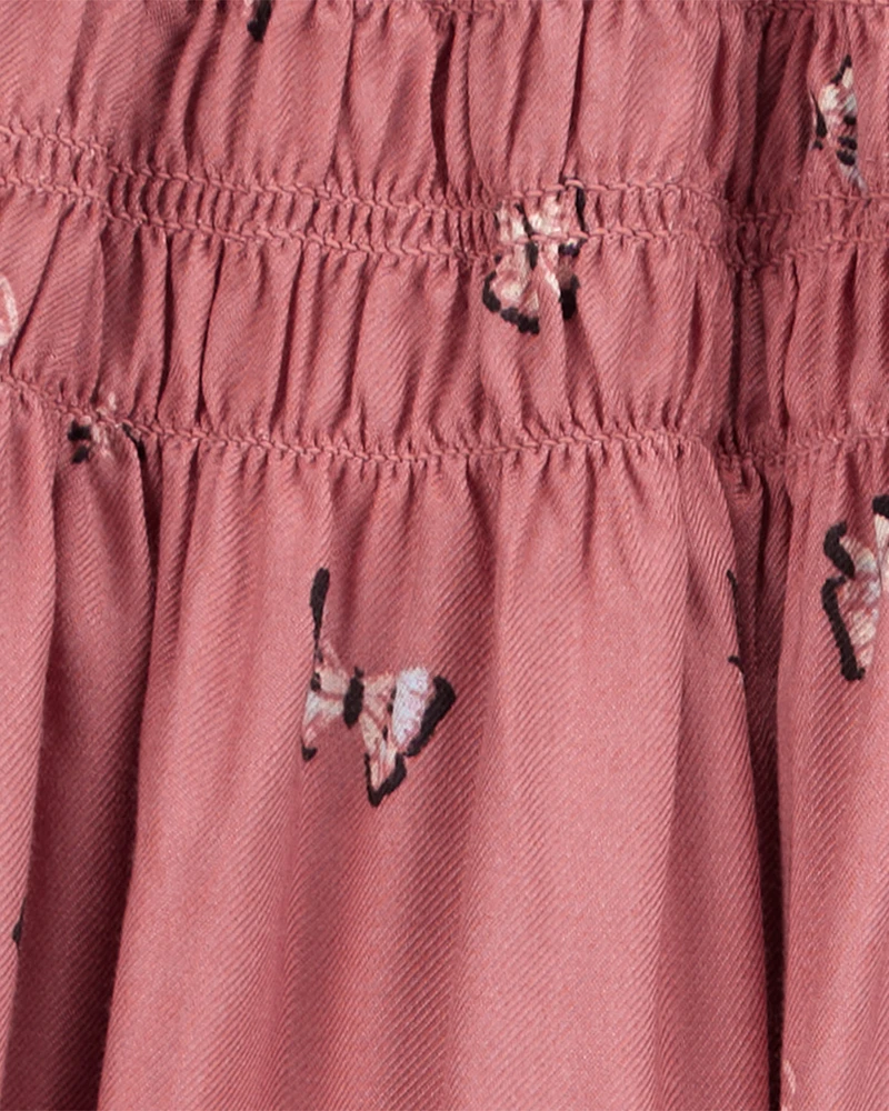 Kid Butterfly Maxi Skirt