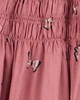 Kid Butterfly Maxi Skirt