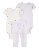 Baby Girl 3-Piece Hot Air Balloon Little Character Set