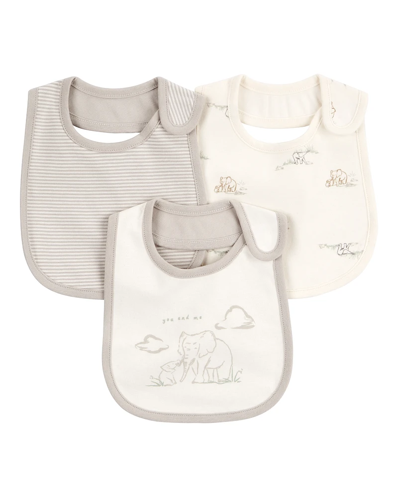 Baby 3-Pack Teething Bibs