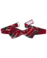 Plaid Holiday Bow Tie