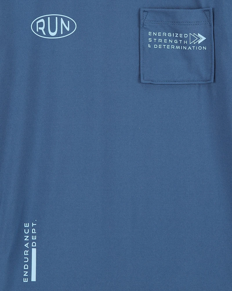 Kid Solid Short-Sleeve Tee - Navy