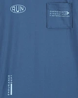 Kid Solid Short-Sleeve Tee - Navy