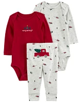 Baby 3-Piece Holiday Little Character Set