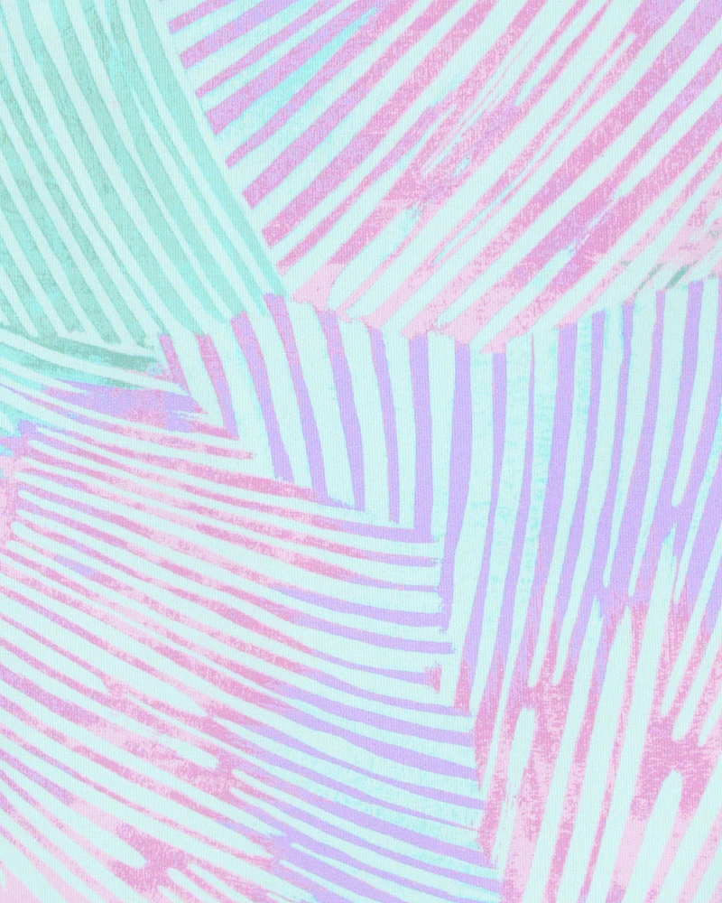 Kid Tie-Dye Print Sleeveless Tank - Blue