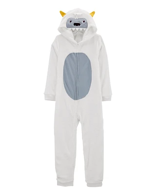 Kid Abominable Snowman Fleece Pyjama