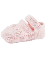 Baby Crochet Mary Jane Booties