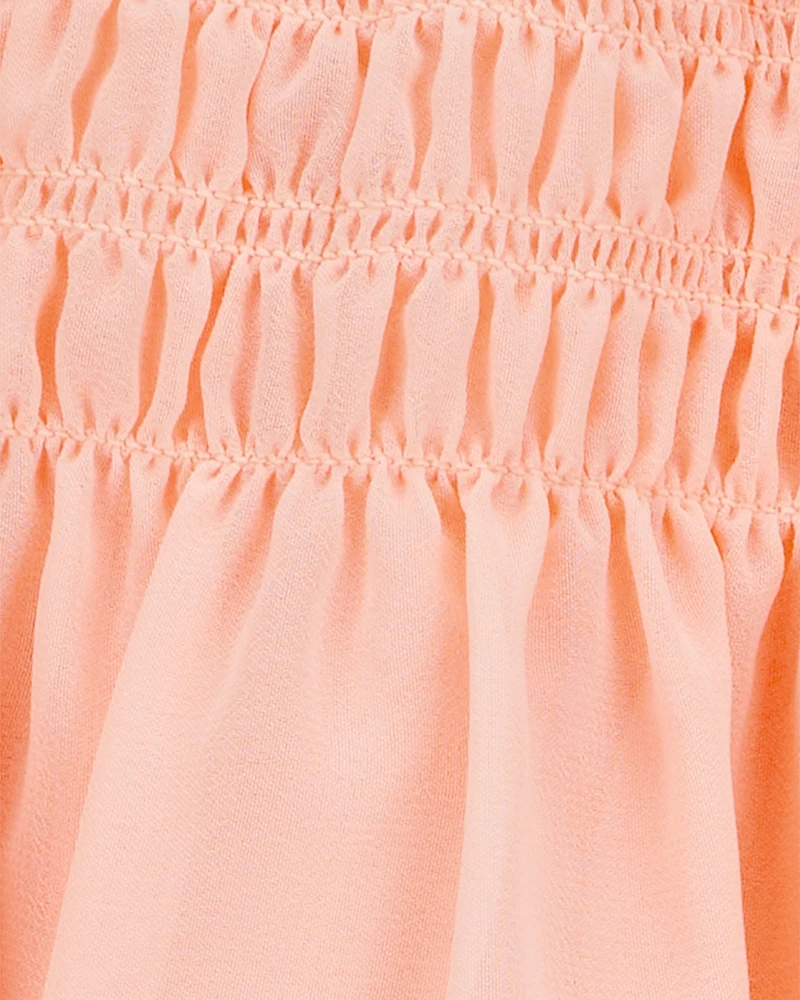 Kid Pull-On Chiffon Skirt
