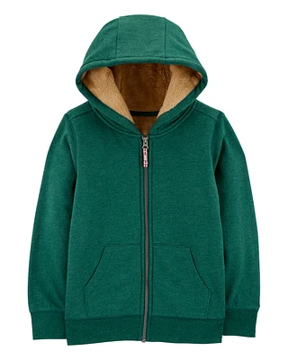 Kid Zip-Up Fleece Hoodie