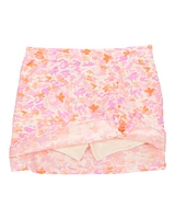 Girls Floral Golf Skort - Pink