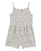 Kid Floral Tank Romper