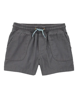 Toddler Pull-On Twill Shorts
