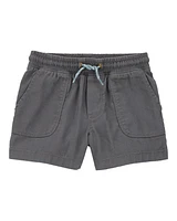 Toddler Pull-On Twill Shorts