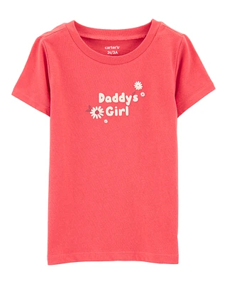 Toddler Daddy's Girl Graphic Tee
