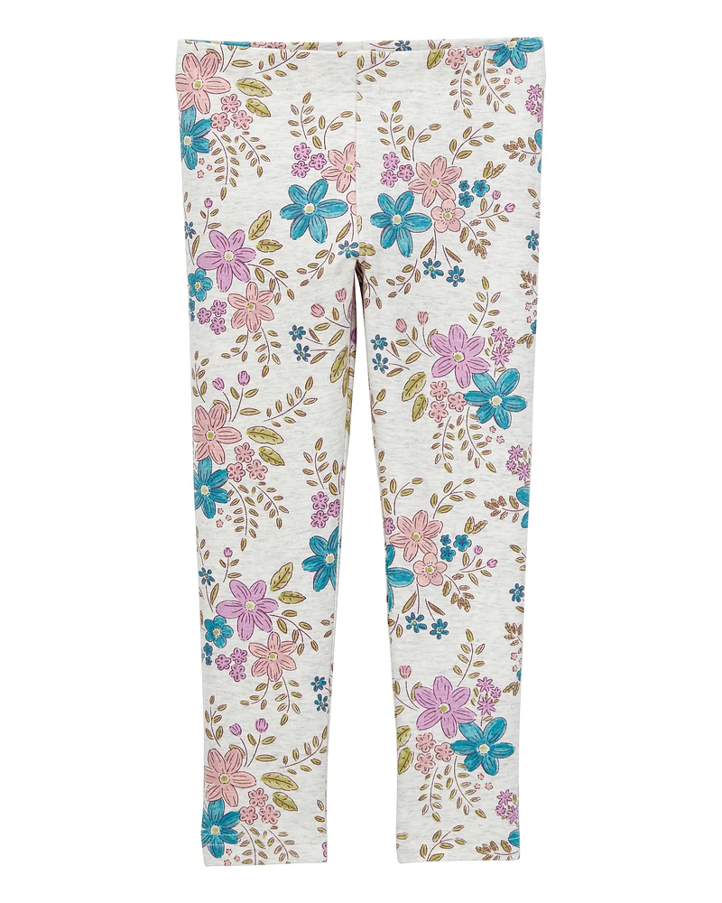 Baby Floral Stretch Leggings