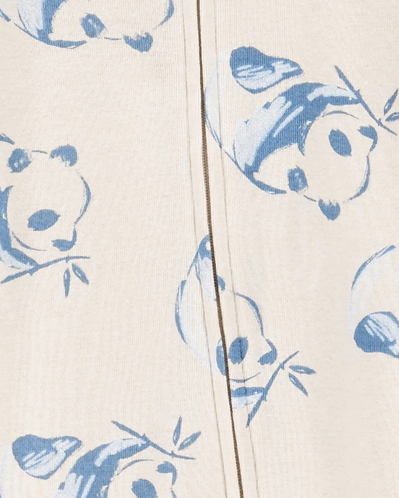 Panda 2-Piece Sleeper Pyjamas and Cap Set