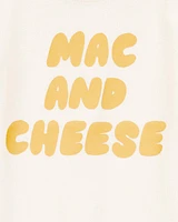 Toddler Mac & Cheese Short-Sleeve Graphic Tee - Ivory