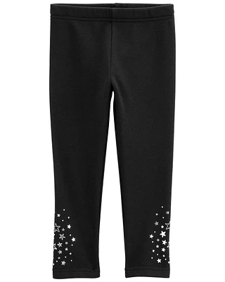 Toddler Star Cozy Fleece Leggings