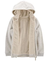 Kid Zip-Up Fleece Hoodie