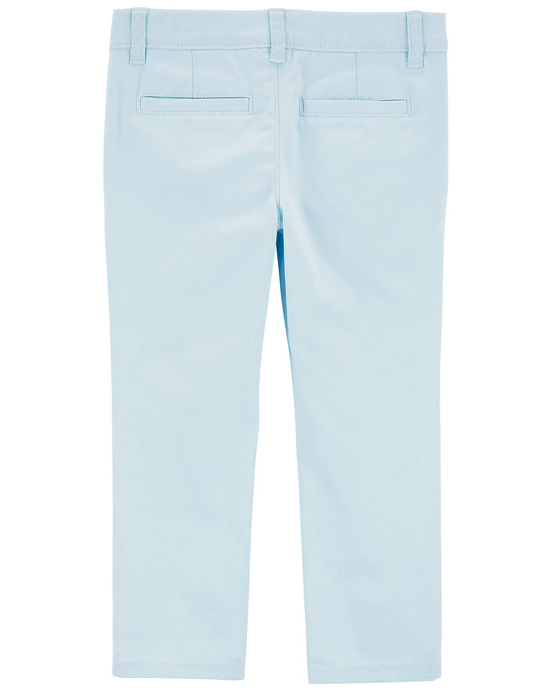 Flat-Front Pants