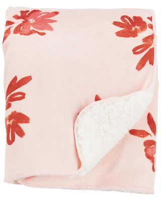 Floral Plush Blanket