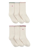 Kid 6-Pack Daisy Socks