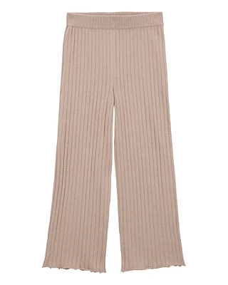 Kid Sweater Knit Pull-On Flare Pants