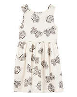 Kid Butterfly Tank Dress