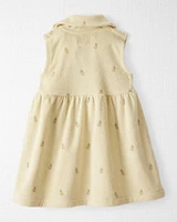 Baby Terry Dress Made With Organic Cotton