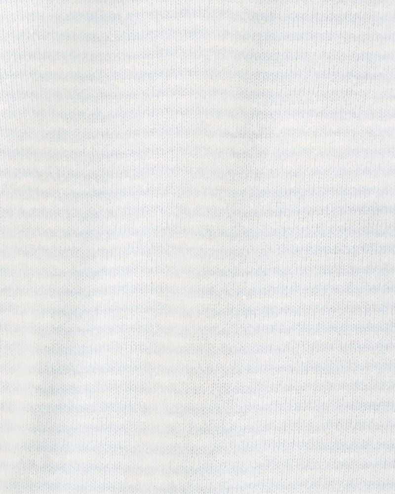 Baby Preemie Striped Cotton Sleeper