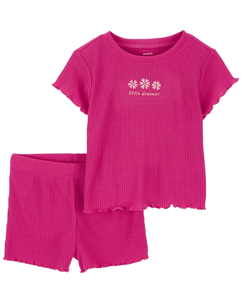 Toddler 2-Piece Little Dreamer Loose Fit Pyjama Set