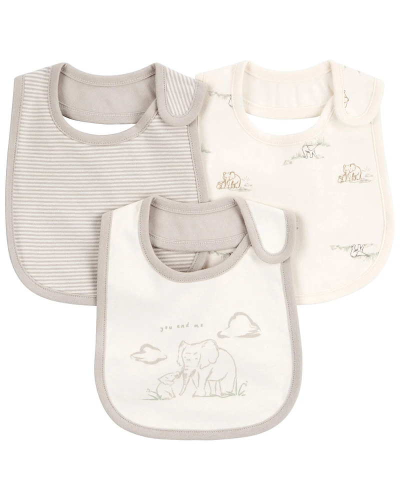 3-Pack Teething Bibs