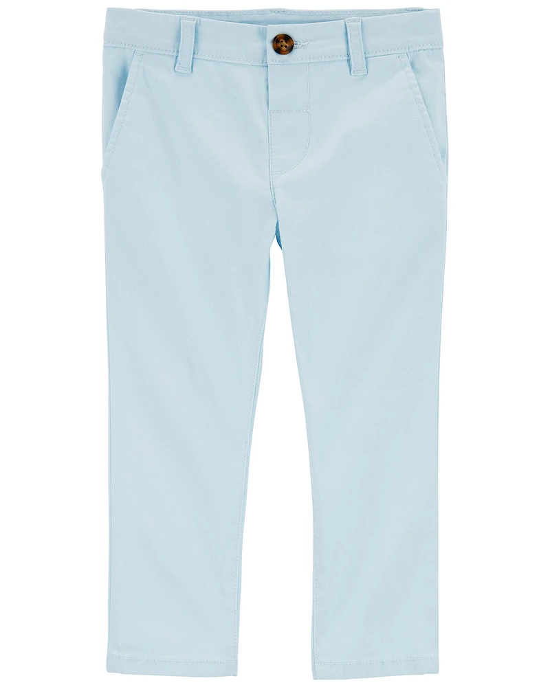 Flat-Front Pants