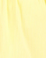 Baby Flutter Sleeves Jumpsuit - Yellow
