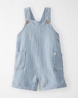 Toddler Organic Cotton Gauze Shortall