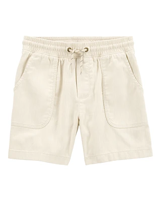 Boys Pull-On Twill Shorts