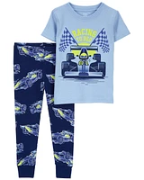 Toddler 2-Piece Racing 100% Snug Fit Cotton Pyjamas