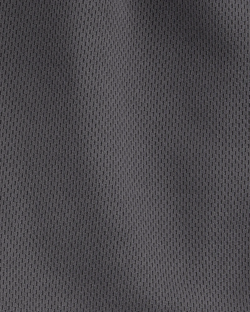 Toddler Boy Active Mesh Shorts - Grey