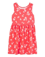 Kid Floral Tank Dress