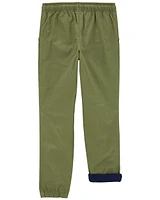 Kid Pull-On Poplin Pants