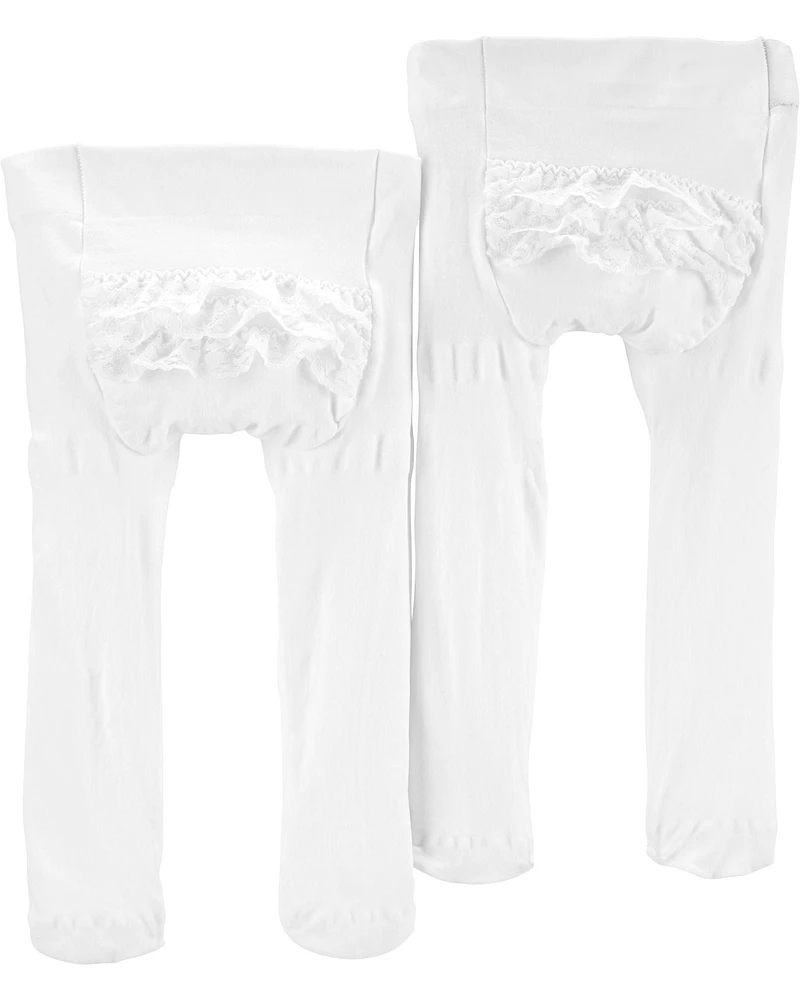 Baby 2-Pack Ruffle Tights