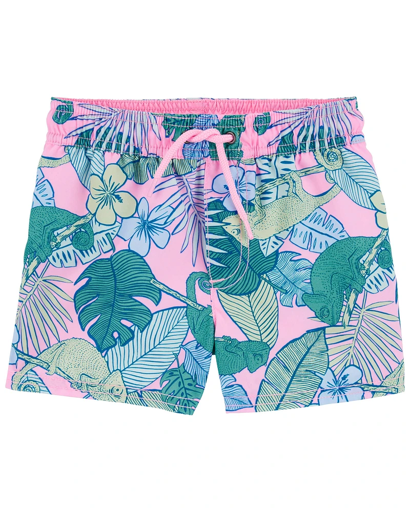 Toddler Tropical Swim Trunks